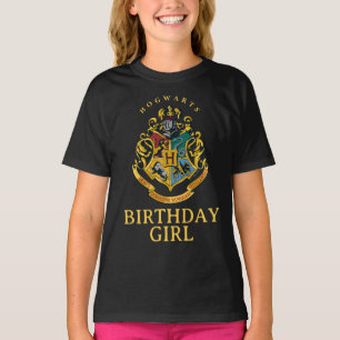 Camiseta Harry Potter Hogwarts - Garota de aniversário