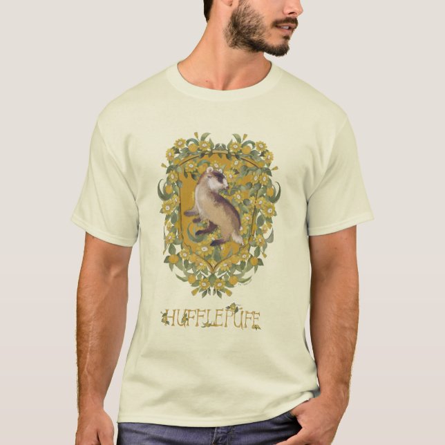 Camiseta HARRY POTTER™ | HUFFLUFF™ Crest (Frente)