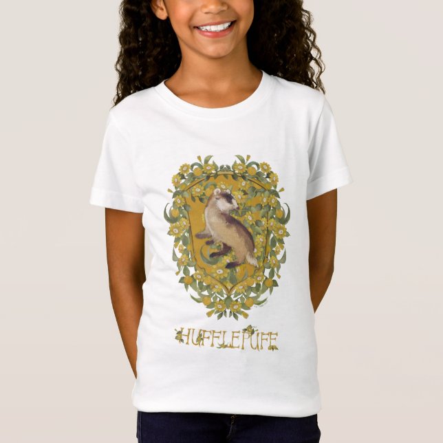 Camiseta HARRY POTTER™ | HUFFLUFF™ Crest (Frente)