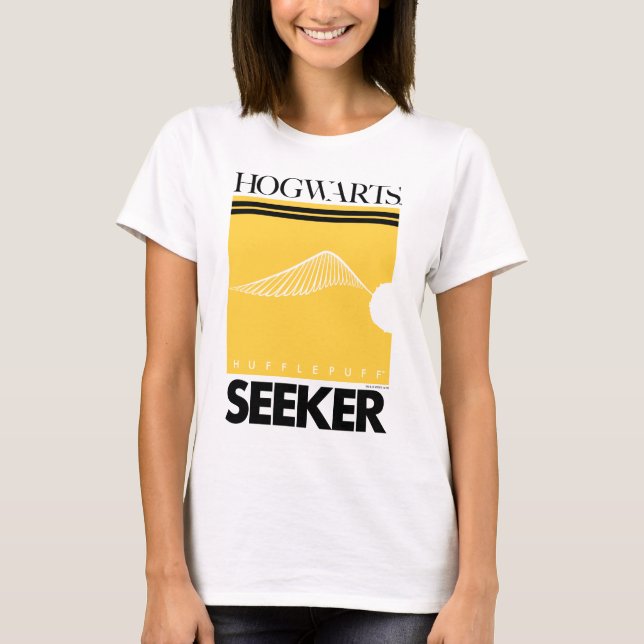 Camiseta Harry Potter | HUFFLUFF™ House Quidditker Seeker (Frente)