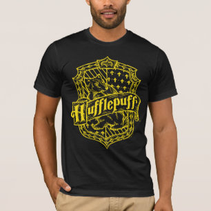 Camiseta HARRY POTTER™ HUFFLUFF™ Line Art Crest