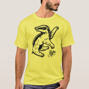 Camiseta Harry Potter   Ícone de Badger Hufflepuff