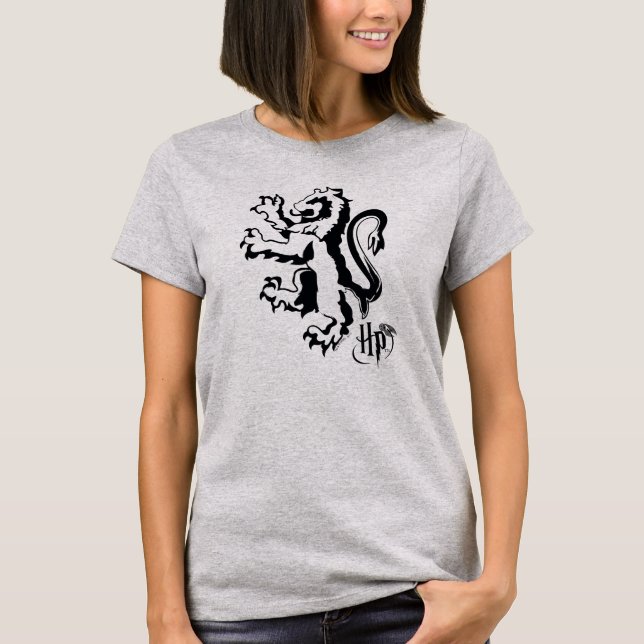 Camiseta Harry Potter | Ícone De Leão Gryffindor (Frente)