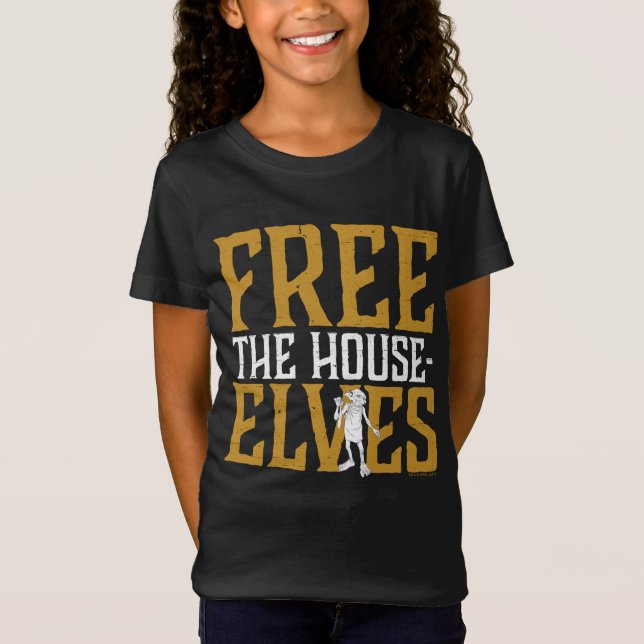 Camiseta Harry Potter| Liberte A Casa Elves (Frente)