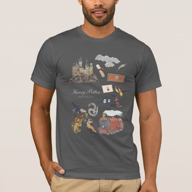 Camiseta HARRY POTTER™ | Momentos mágicos (Frente)