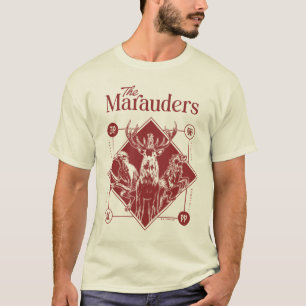Camiseta HARRY POTTER™ O Gráfico Marauders Animagus