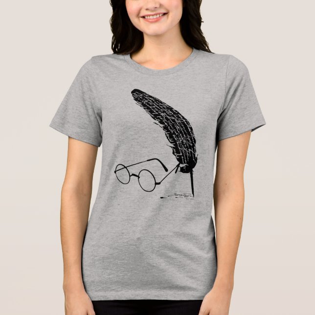 Camiseta Harry Potter | Óculos E Comprimidos (Frente)
