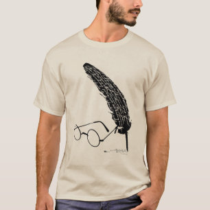 Camiseta Harry Potter   Óculos e Pena