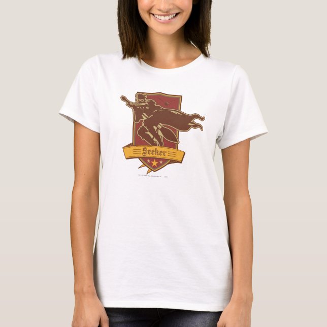 Camiseta Harry Potter | QuIDDITCH™ Seeker Crest (Frente)