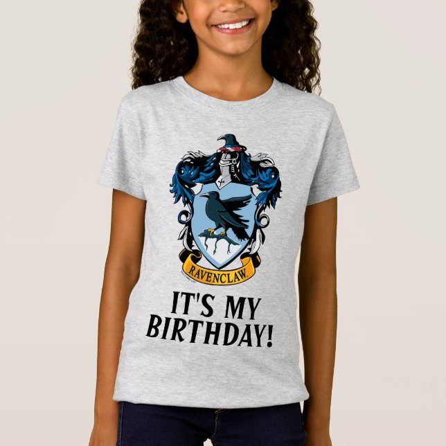 Camiseta Harry Potter | Ravenclaw - É o meu aniversário (Frente)