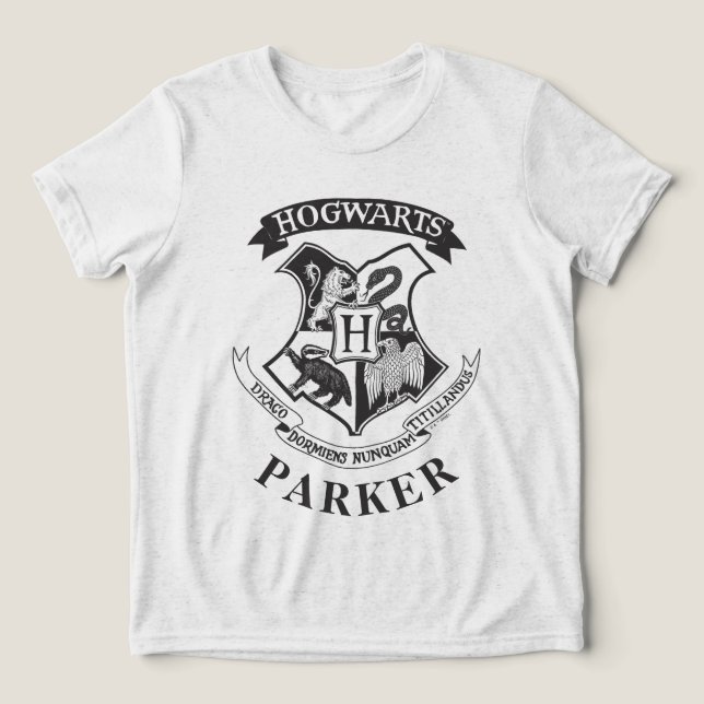 Camiseta Harry Potter | Retro Hogwarts Crest (Design frontal)