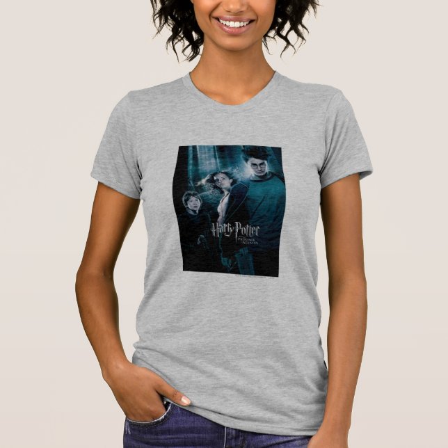 Camiseta Harry Potter Ron Hermione Na Floresta (Frente)
