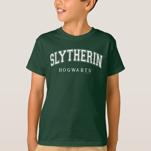 Camiseta HARRY POTTER™ SLYTHERIN™ Férias em Famíli (Frente)