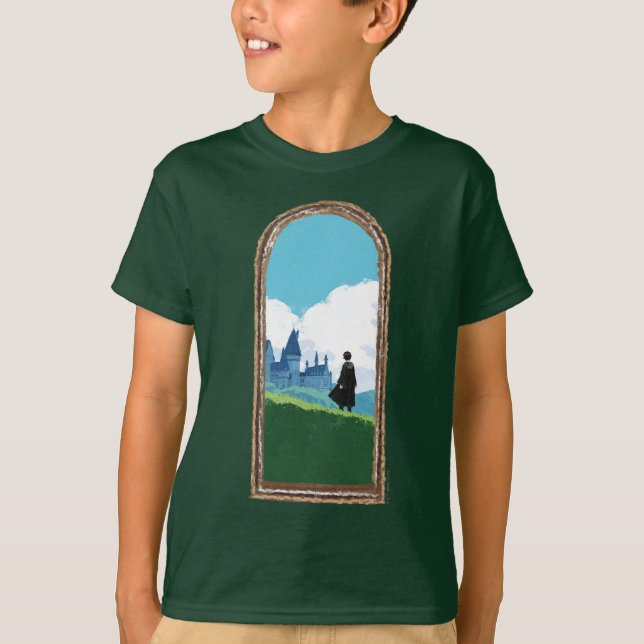 Camiseta HARRY POTTER™ SOBREINDO HOGWARTS™ Castle (Frente)