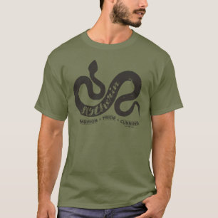 Camiseta Harry Potter Tipografia da silhueta SLYTHERIN™