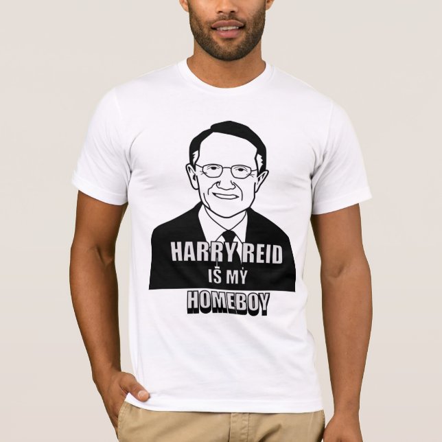 Camiseta Harry Reid é meu ficar em casa! (Frente)
