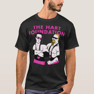 Camiseta Hart Foundation Wrestling Premium