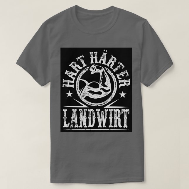 Camiseta Hart Harter Landwirt (Frente do Design)