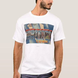 Camiseta Hartford, Connecticut - grandes cenas 2 da letra