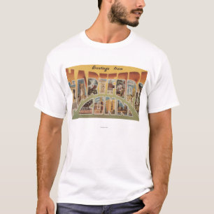 Camiseta Hartford, Connecticut - grandes cenas 3 da letra