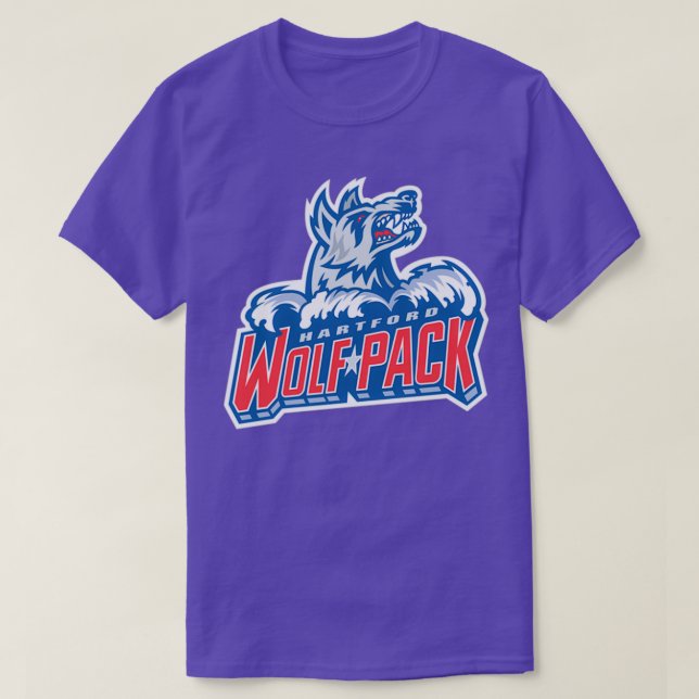 Camiseta Hartford Wolf Pack (Frente do Design)