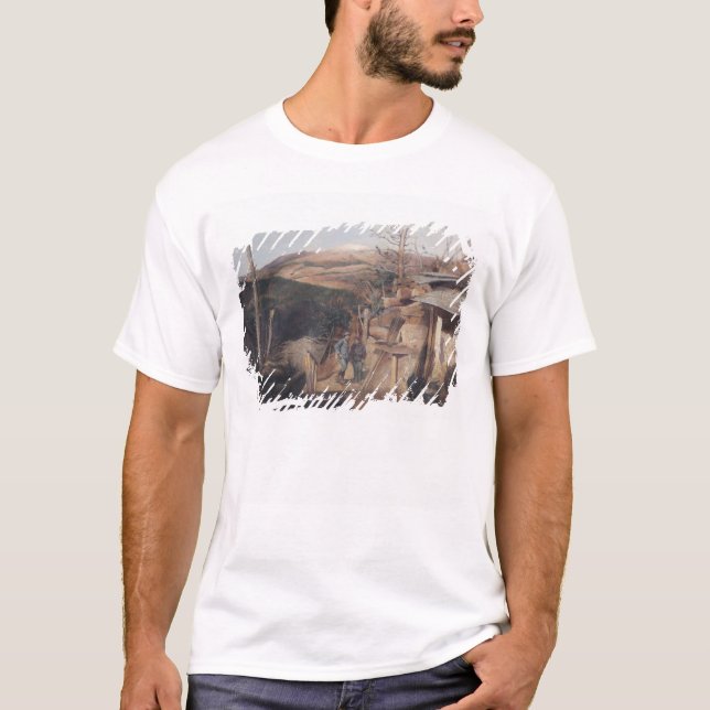 Camiseta Hartmanswillerkopf, vista de Roche-Sermet, 1915 (Frente)