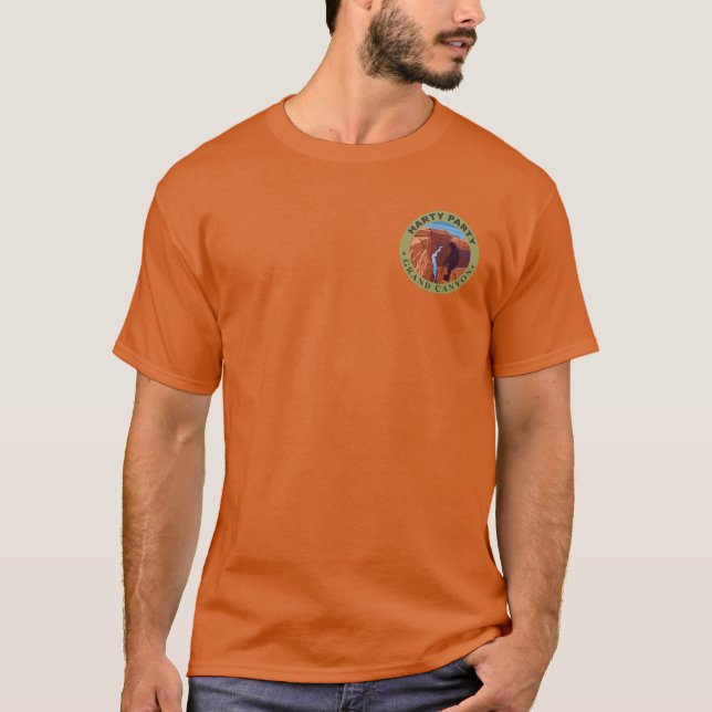 Camiseta Harty front oval back shirt (Frente)