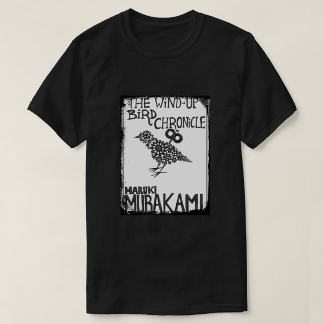 Camiseta Haruki Murakami Classic (Frente do Design)
