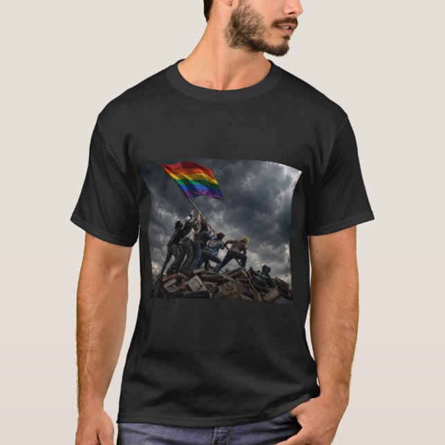 Camiseta Hasendo a Bandeira no Equity Hill (Frente)