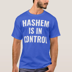 Camiseta Hashem Está No Controle Em Deus Confiamos Em Judeu