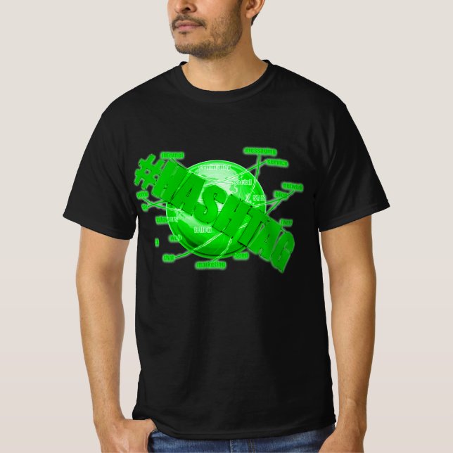 CAMISETA HASHTAG (Frente)