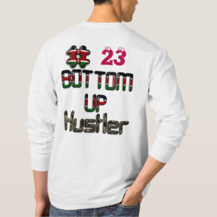 Camiseta Hashtag 3D do Quênia ao vivo Grande