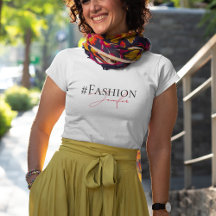 Hashtag e nome personalizados rosa moderno | Minim