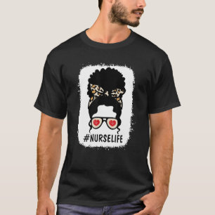 Camiseta Hashtag Nurselife Estudo de Pânico Planos de Cuida