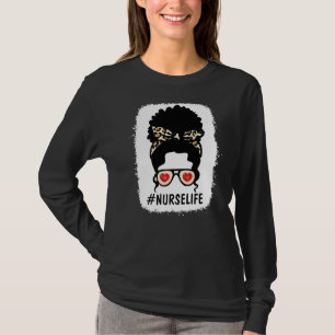 Camiseta Hashtag Nurselife Estudo de Pânico Planos de Cuida