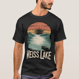 Camiseta Haste de Pesca da Bandeira Americana Amante da Pes