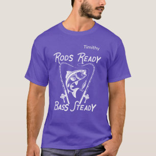 Camiseta Hastes Prontas Bass Estável Gráfico SVG Personaliz