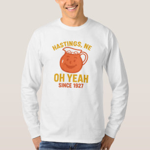 Camiseta Hastings Nebraska Kool-Aid Tributação OH YEAH