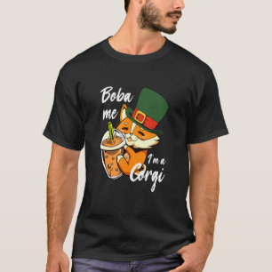 Camiseta Hat Boba Tea Corgi