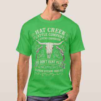CAMISETA HAT CREEK CATTLE COMPANY & LIVERIUM EMPORIUM
