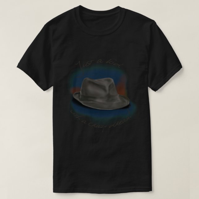 Camiseta Hat Para Leonard Cohen (Frente do Design)