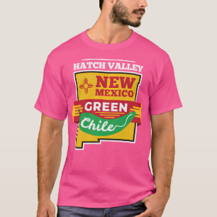 Camiseta Hatch Chile Mostra Pimenta Verde do Novo México