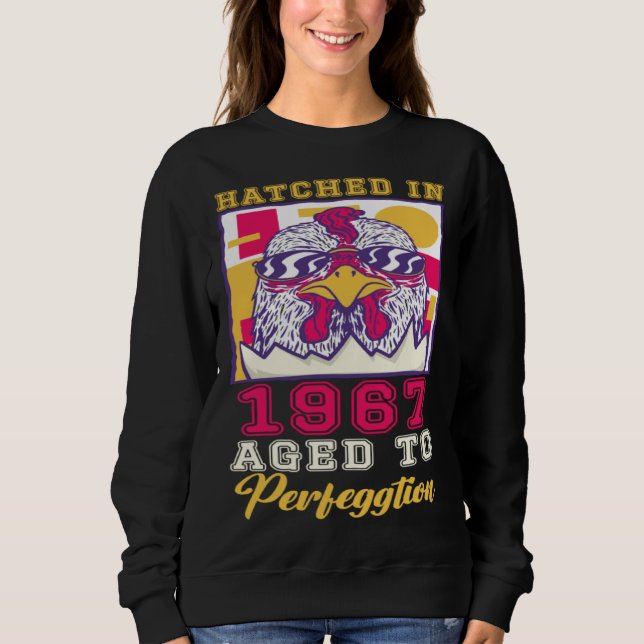 Camiseta Hatched in 1967 Aged to Perfeggtion (Frente)