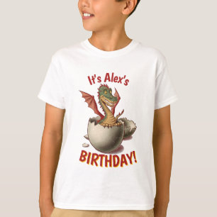 Camiseta Hatching Dragon Birthday