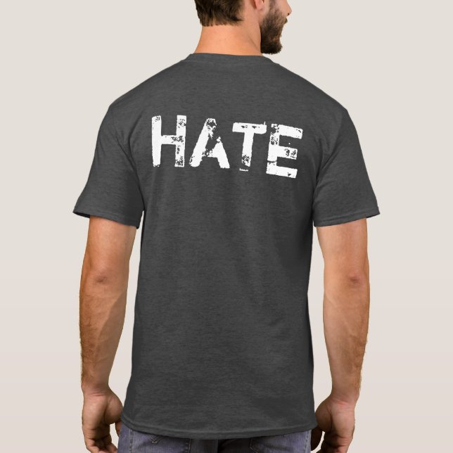Camiseta Hate Division (Verso)