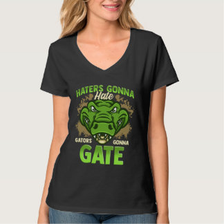 Camiseta Hater Gonna Hate Gators Gonna Gate Alligator