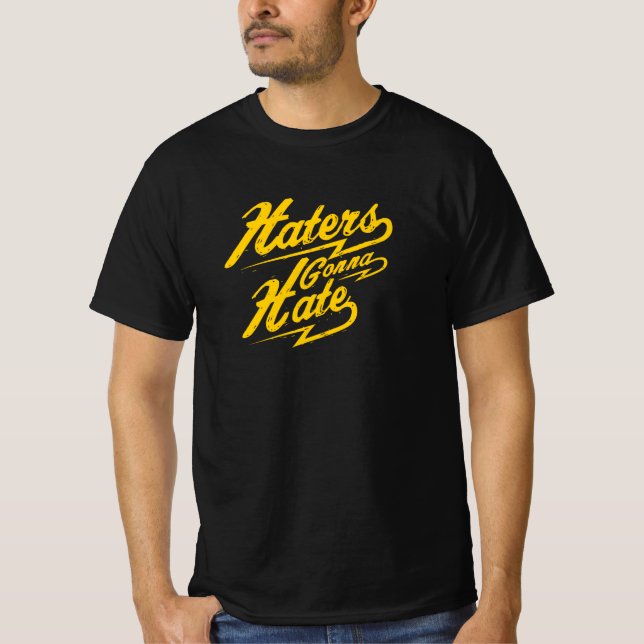 Camiseta Hater Vai Odiar (Frente)