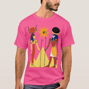 Camiseta Hathor e Horus Hipster Egípcios Hip Hop Egito