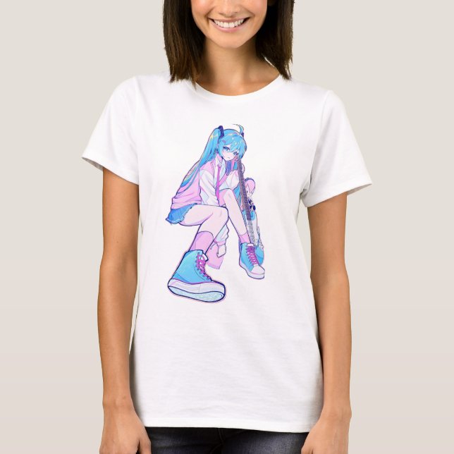 Camiseta Hatsune miku (Frente)