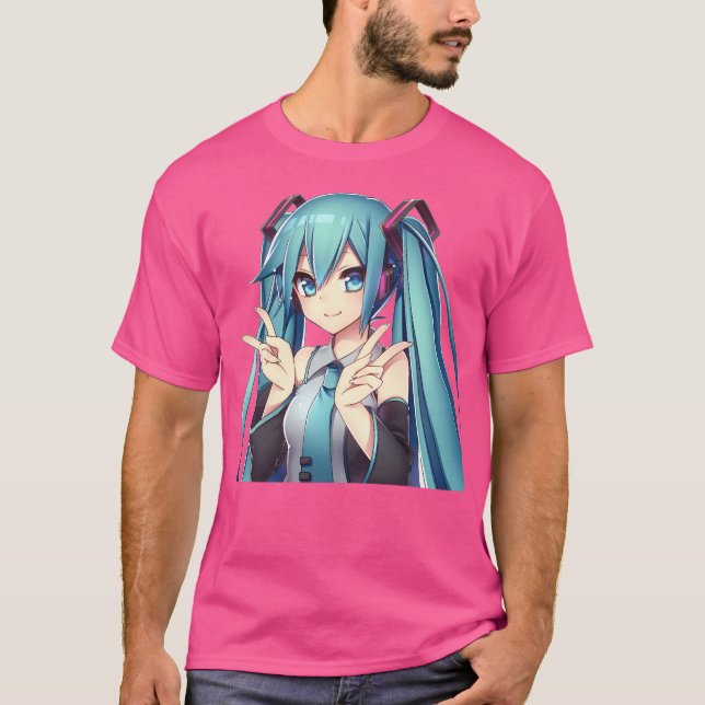 Camiseta Hatsune Miku (Frente)